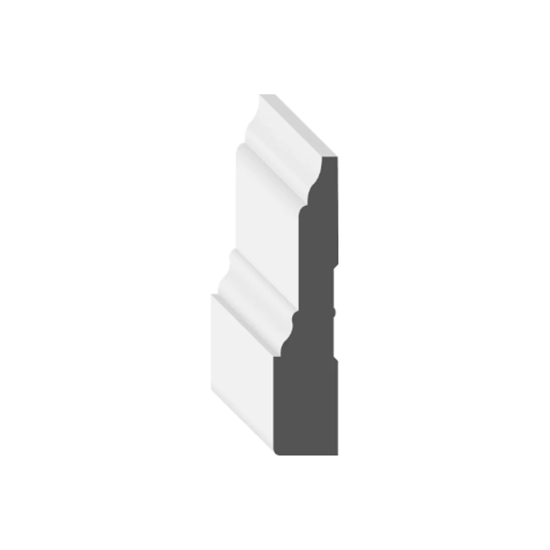 MDF 2 Step Casing 3 1/2 x 3/4 (14.3' Lengths)