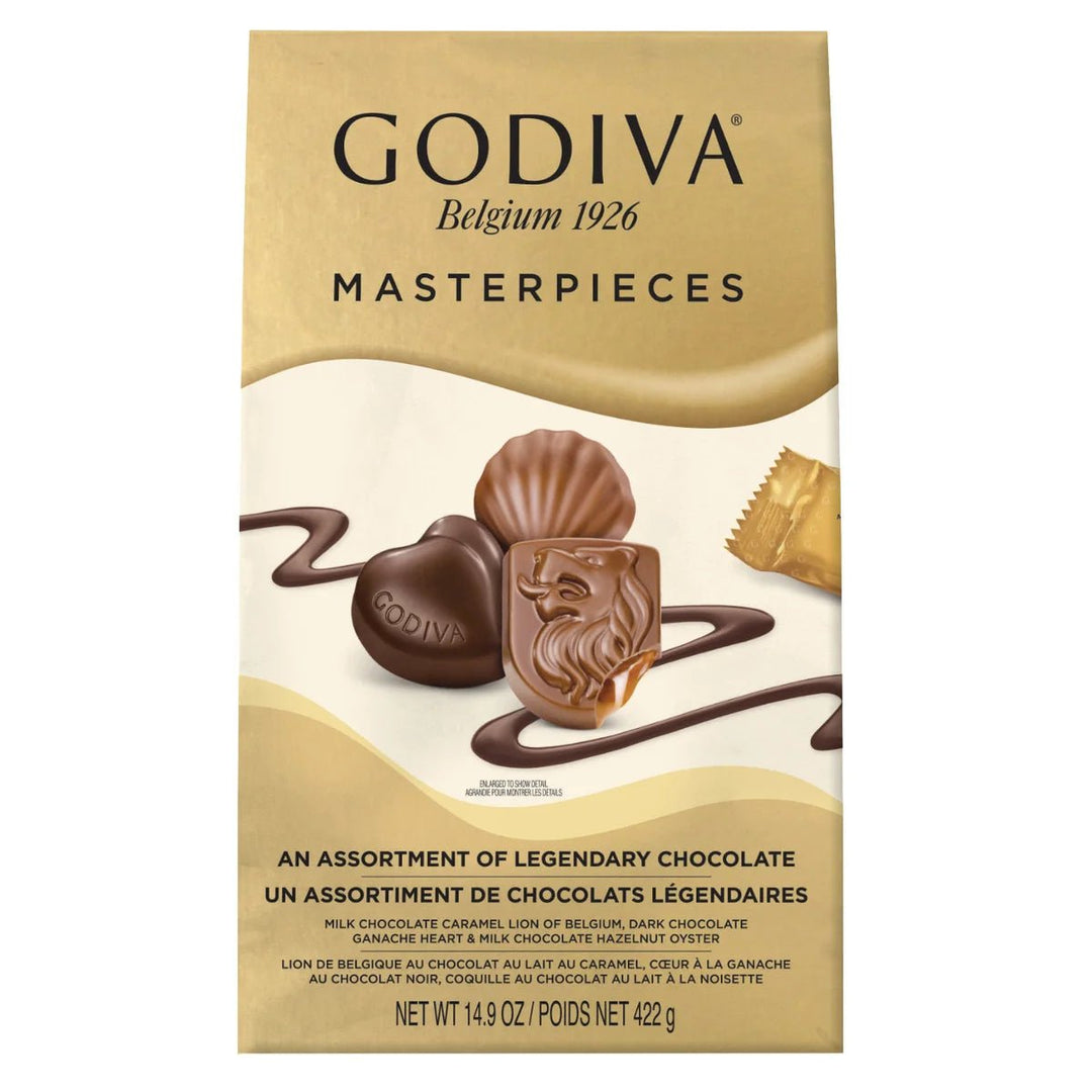 Godiva Masterpieces Assortment of Legendary Milk Chocolate, 422g - Just Closeouts Canada Inc.