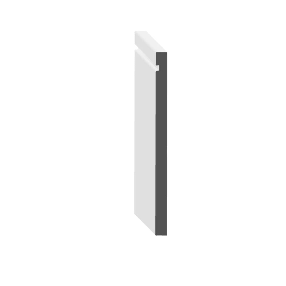 MDF Modern Baseboard 7 1/4 x 1/2 (14' Lengths) - Just Closeouts Canada Inc.