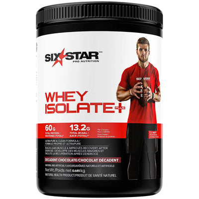 Six Star Whey Isolate Protein, Decadent Chocolate, 685g - Just Closeouts Canada Inc.631656346329