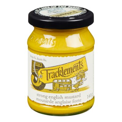 Tracklements Strong English Mustard, 6x140g - Just Closeouts Canada Inc.665288020111