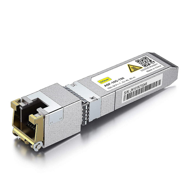 10GBase-T RJ45 SFP+ Transceiver – 80 m, ASF-10G-T80 - Just Closeouts Canada Inc.