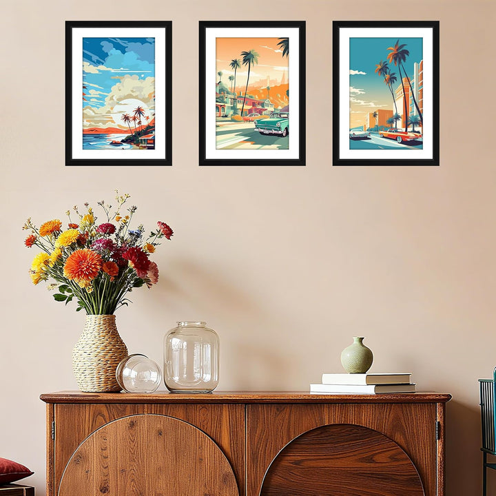 10x14 Picture Frame Set of 4, Photo Frame with HD Plexiglass, Display Pictures 8.5x11 with Mat or 10x14 Without Mat, Black Picture Frames Collage Wall Decor, Gallary Wall Frame - Just Closeouts Canada Inc.6971152696264