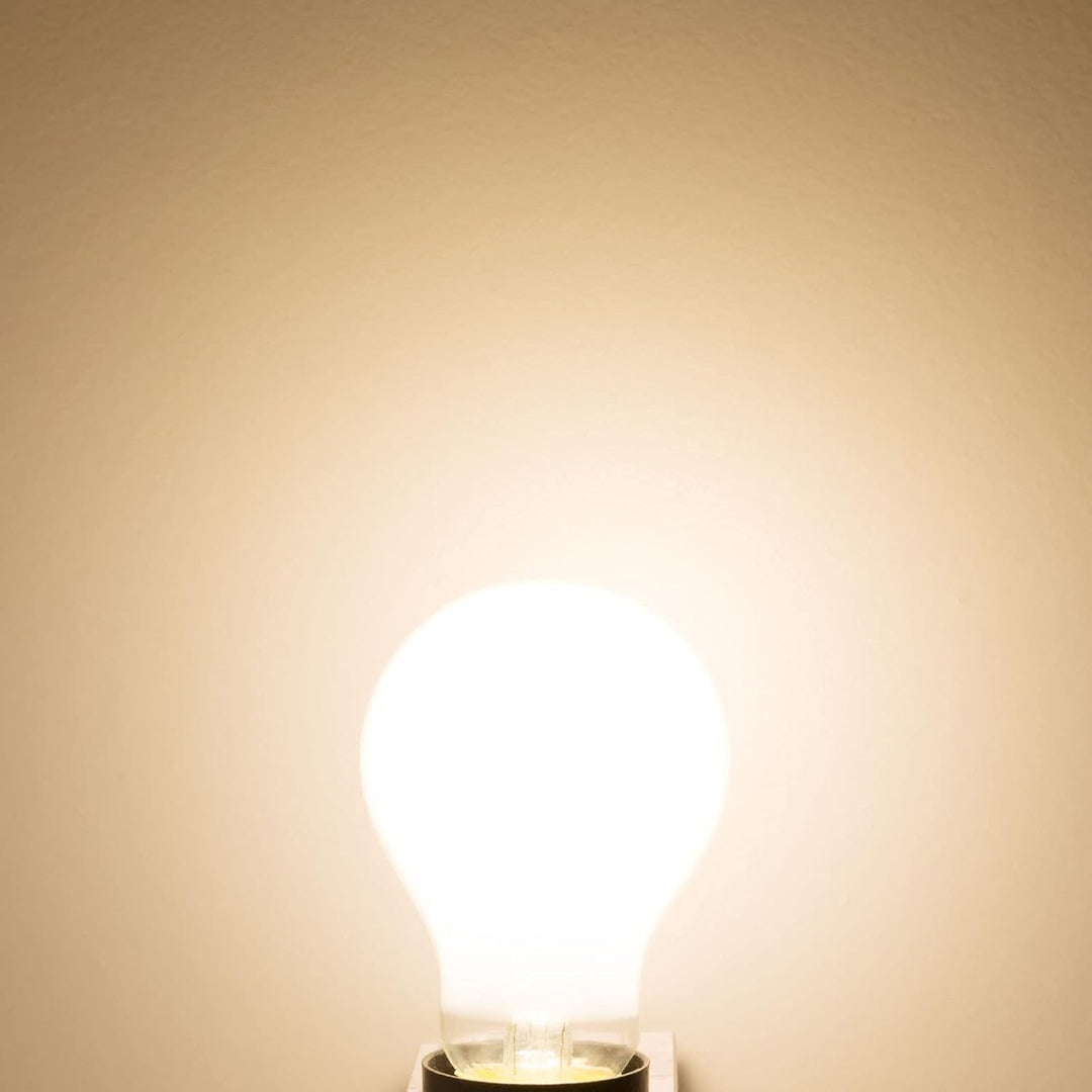 12 Pack 60 Watt A19 E26 Medium Base 130 Volt Incandescent Light Bulbs, Standard Household Bulbs for Ceiling Fan, Bedroom, Living Room - Just Closeouts Canada Inc.