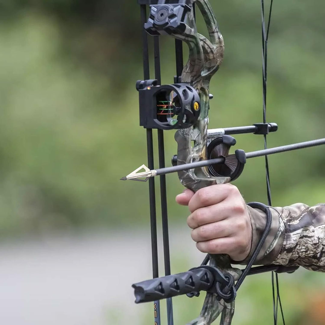 12PCS Hunting Crossbow Broadheads,100 Grain Arrow Tip with 3 Blades Stainless Steel Blades,Hunting Arrow Head for Compound Bow Crossbow Traditional Bow with a Storage Crossbow Case(Silver) - Just Closeouts Canada Inc.