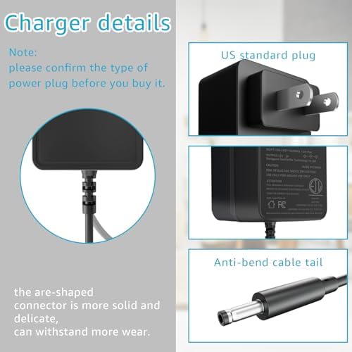 12V 2A Power Adapter for Audio-Technica AT-LP60X & AT-LP120XUSB Turntables - Just Closeouts Canada Inc.X004B6V9YB