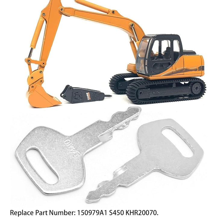 150979A1 / S450 Ignition Keys for Case Excavators, 10-Pack - Just Closeouts Canada Inc.