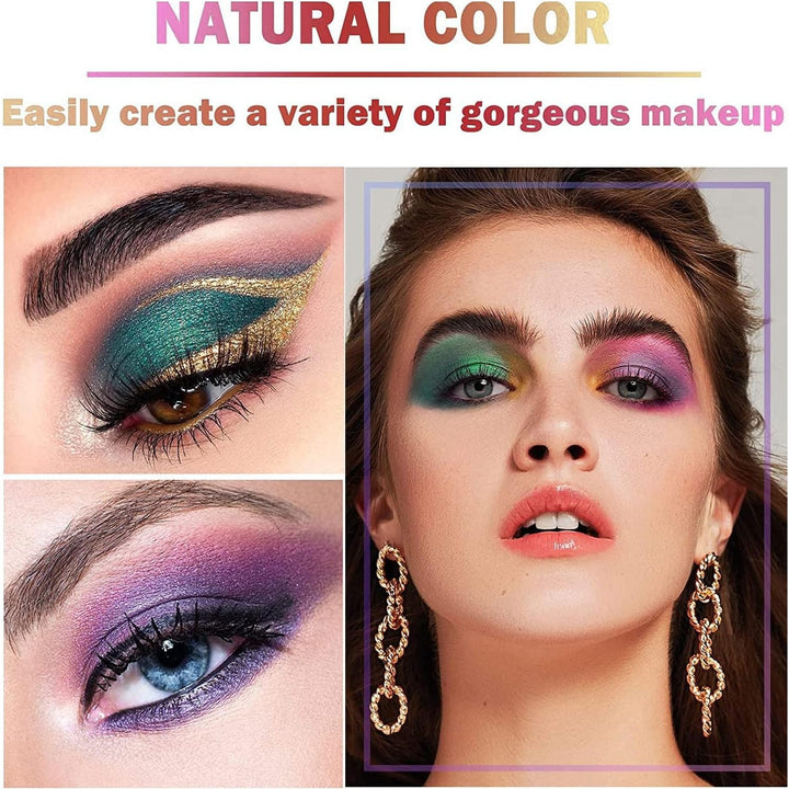 16-Colour Matte and Shimmer Eyeshadow Palette - Just Closeouts Canada Inc.