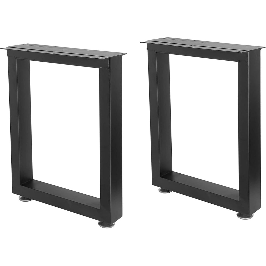 16 Inch Metal Bench Leg Coffee Table Legs, Set of 2, Regular Legs - Just Closeouts Canada Inc.