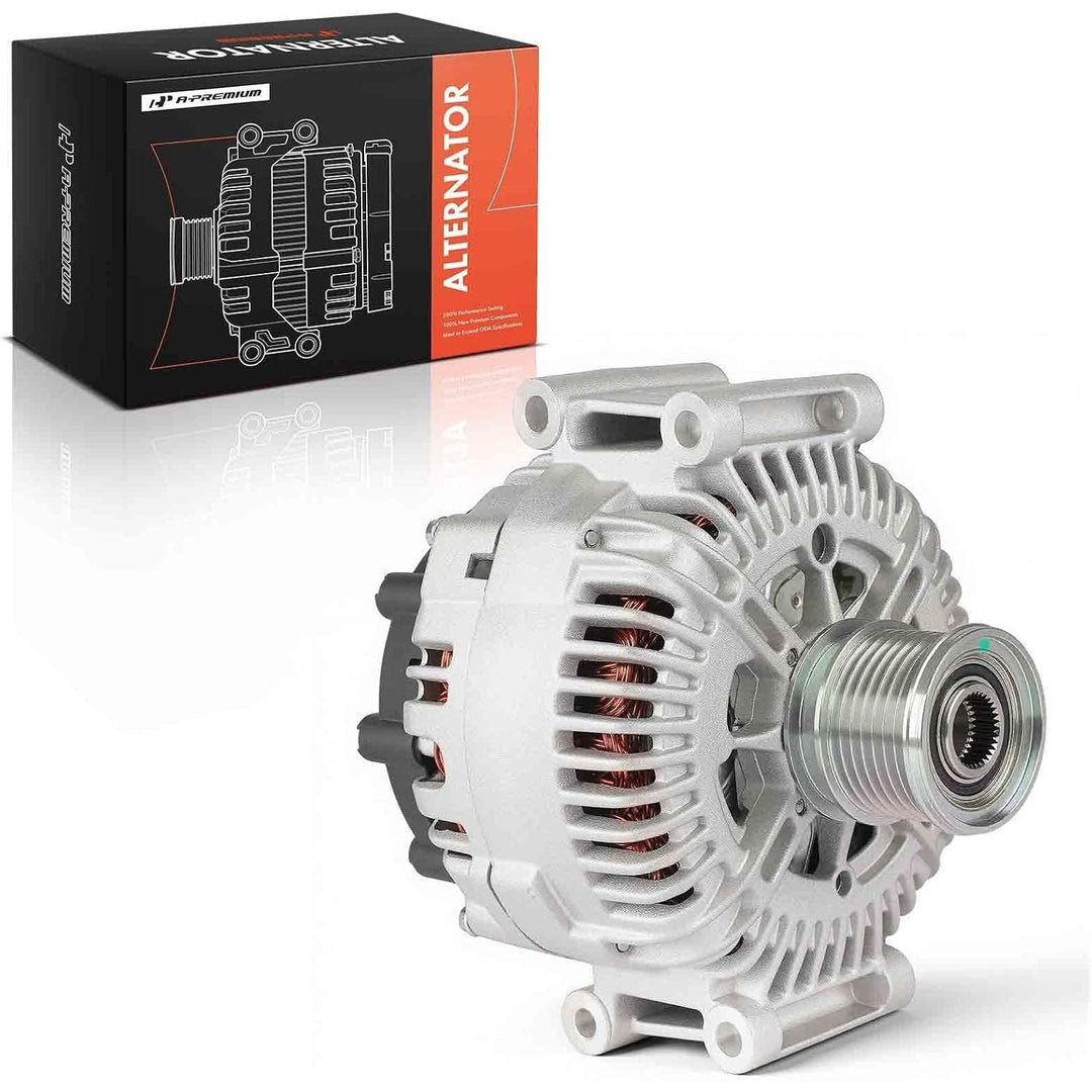 180A 12V Alternator with 7-Groove Clutch Pulley, 3.0L - Just Closeouts Canada Inc.