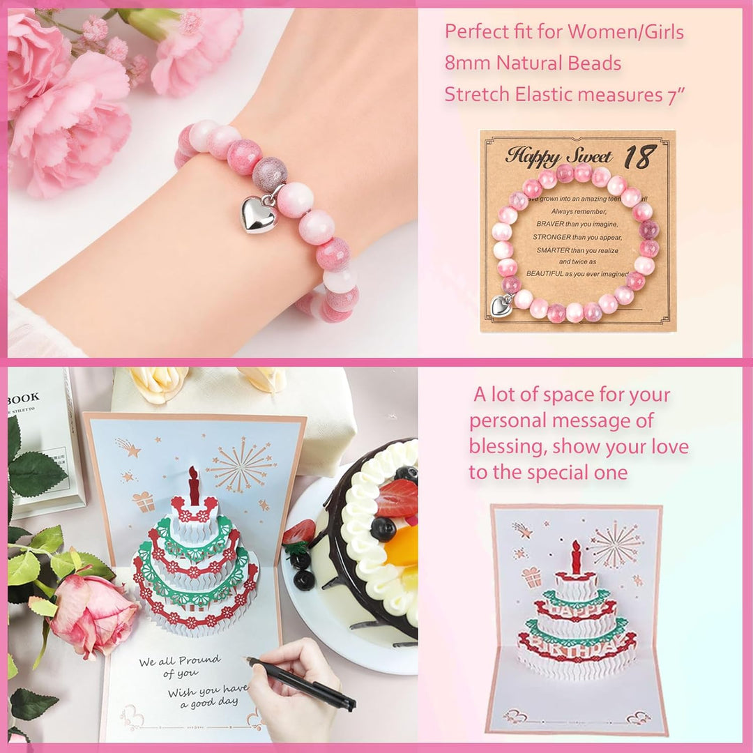 18th Birthday Gifts For Girls, Happy Birthday Basket Gifts Box for Her Friends Female Mom Wife Daughter Sister Girlfriend Coworker Bestie Women Birthday Unique, 18 Year Old Birthday Gifts For Girls - Just Closeouts Canada Inc.X004D3W27P