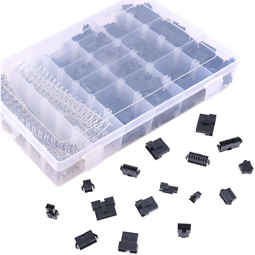 1,940-Piece JST-SM-Compatible Connector Kit, 2–9 Pin - Just Closeouts Canada Inc.X001RSS2IR
