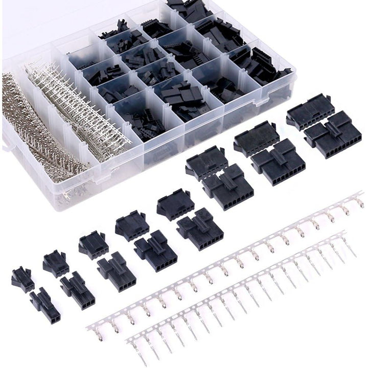 1,940-Piece JST-SM-Compatible Connector Kit, 2–9 Pin - Just Closeouts Canada Inc.X001RSS2IR