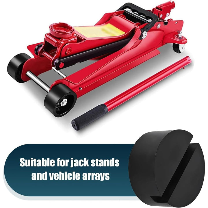 2 Black Slotted Pinch-Weld Jack Pads - Just Closeouts Canada Inc.