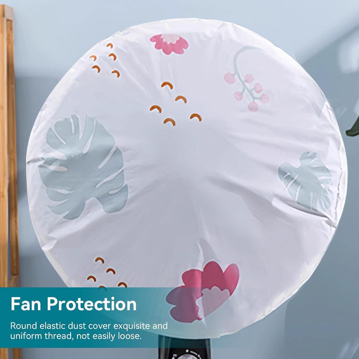 2 Floral Round Fan Dust Covers, 48 cm - Just Closeouts Canada Inc.X004A0NJ2N