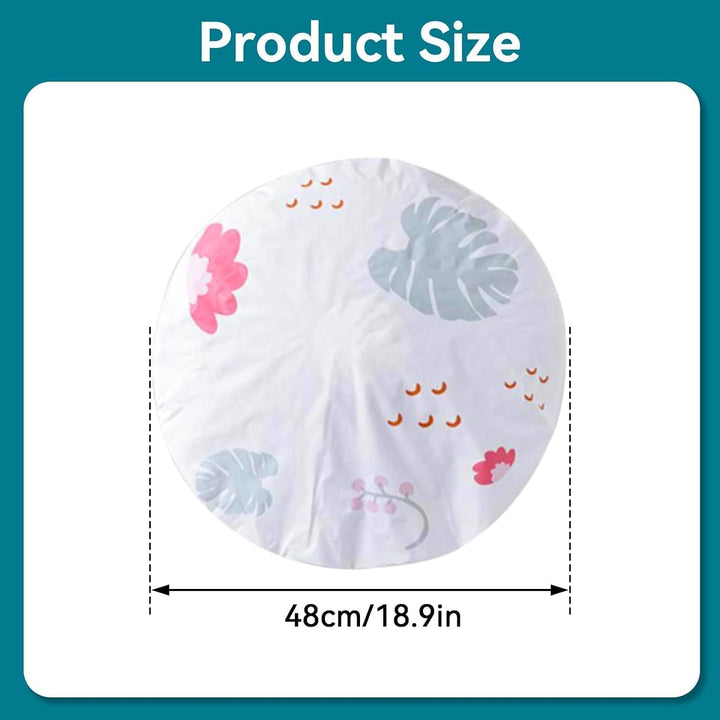 2 Floral Round Fan Dust Covers, 48 cm - Just Closeouts Canada Inc.X004A0NJ2N