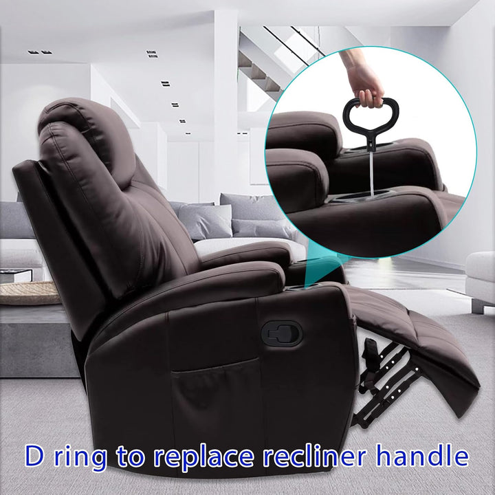 2-Pack 22-Inch D-Ring Recliner Release Cables, Black - Just Closeouts Canada Inc.X004EJT6B3