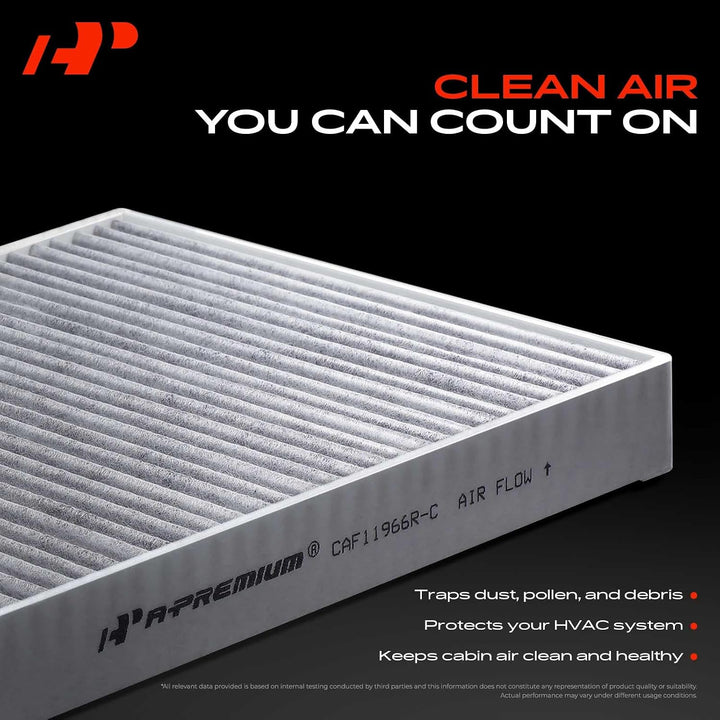 2-Pack Activated-Carbon Cabin Air Filters for Mercedes-Benz CLA, GLA, GLB, A-Class and EQB - Just Closeouts Canada Inc.