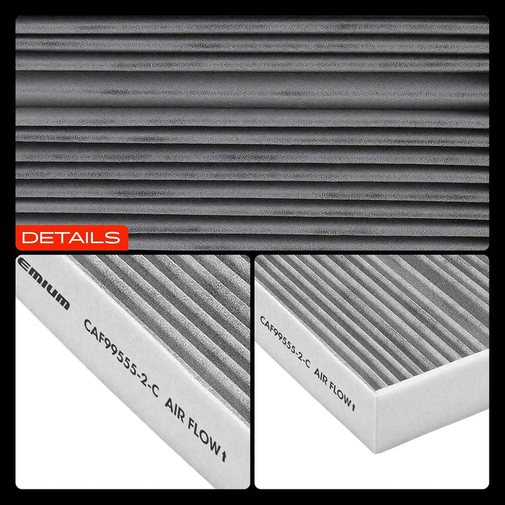 2-Pack Activated-Carbon Cabin Air Filters for Mercedes-Benz CLA, GLA, GLB, A-Class and EQB - Just Closeouts Canada Inc.