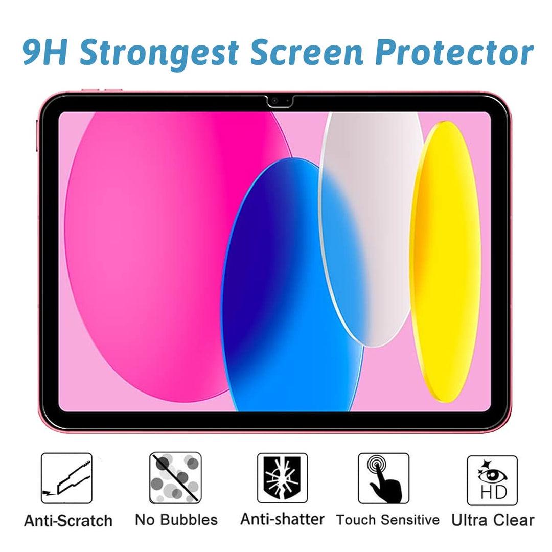 2-Pack Tempered Glass Screen Protectors for iPad 11th & 10th Generation - Just Closeouts Canada Inc.X003IJ850X
