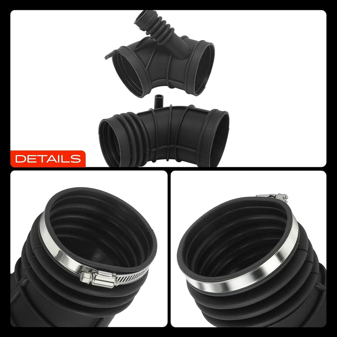 2-Piece Engine Air Intake Hose Set for BMW E46 2.5L/3.0L - Just Closeouts Canada Inc.