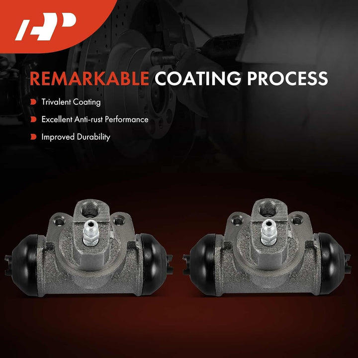 2-Piece Rear Drum Brake Wheel Cylinder Set for Toyota Sienna 1998–2003 - Just Closeouts Canada Inc.