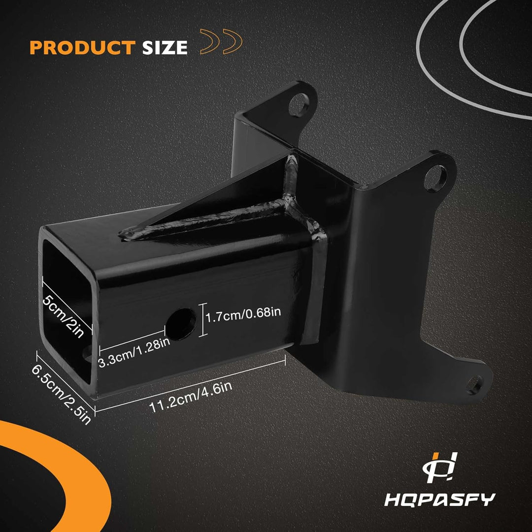 2" Rear Hitch Receiver 100945 Compatible with 2012 - 2023 Can - Am Renegade Outlander 1000 450 500 570 650 800 850 - Just Closeouts Canada Inc.