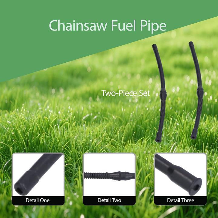 2 Rubber Chainsaw Fuel Pipes for Select 61–288 Models - Just Closeouts Canada Inc.X003YGJ239