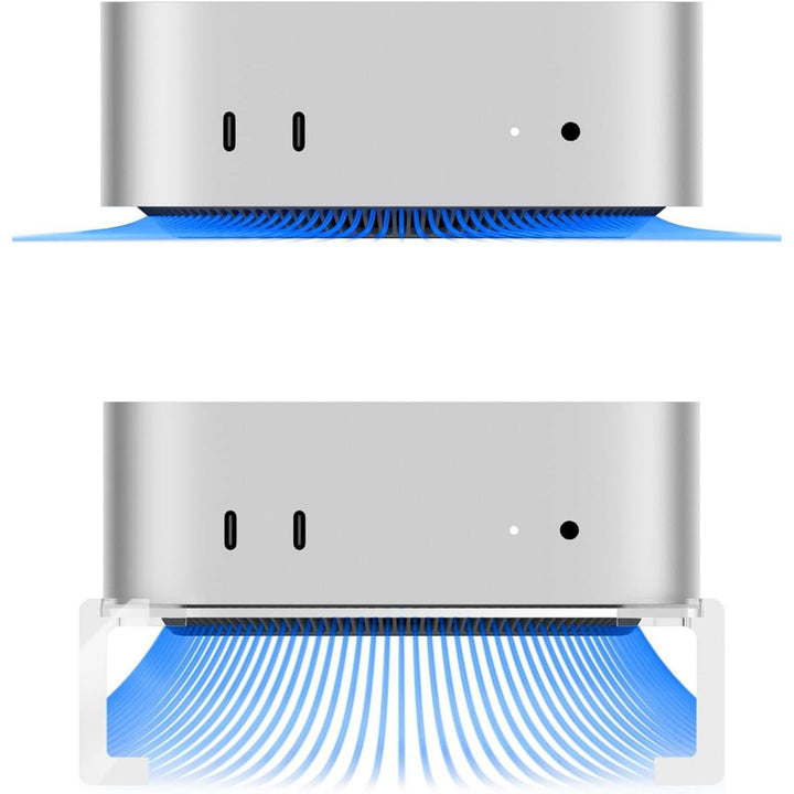 2024 Mac mini Computer Stand,Desk Mount for Mac mini M4/M4 Pro, Provides Better Air Flow Heat Dissipation and Support.Anti - Slip and Drop - Off Design. - Just Closeouts Canada Inc.X004IHDPJ5