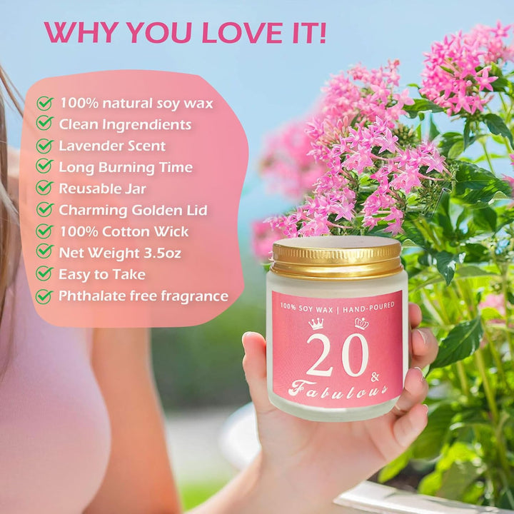 20th Birthday Gifts For Girls, 20 Year Old Girl Birthday Gifts, Happy 20th Birthday Basket Gifts Box for Best Friends Female Daughter Sister Her Girlfriend Coworker Bestie Women Birthday Unique - Just Closeouts Canada Inc.X0041K3NQT