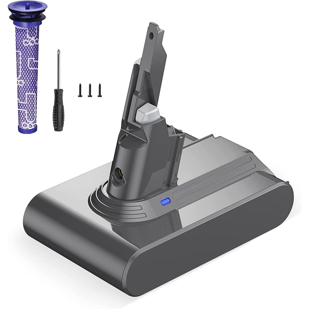 21.6V 4.0Ah Replacement for V7 Battery Compatible with Dyson SV11 V7 Motorhead V7 Animal V7 Trigger V7 HEPA V7 Car+Boat V7 Absolute Handheld Vacuum Cleaners - Just Closeouts Canada Inc.X004Q3CBCN