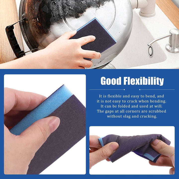 21Pcs 180 Grit Sanding Sponge Kit Include 20Pcs 120 x 100 x 12mm Reusable and Washable Sanding Blocks with 1Pc Paint Brush for Wood, Metal, Paint and Drywall - Just Closeouts Canada Inc.X003A9P4BT
