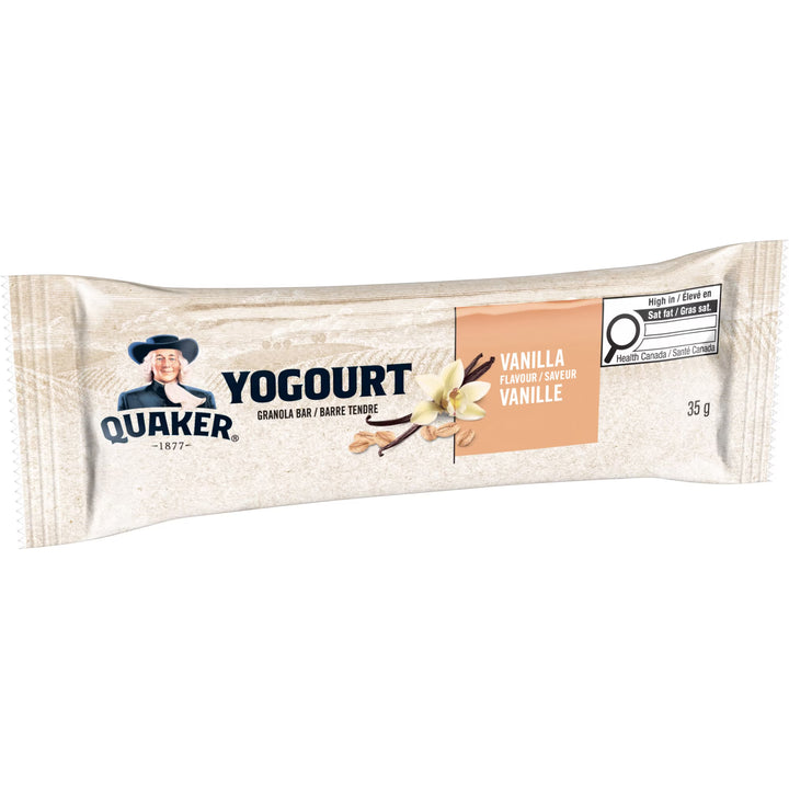 Quaker Yogurt Variety Pack Strawberry Blueberry Vanilla 30 Granola Bars, 1.05kg