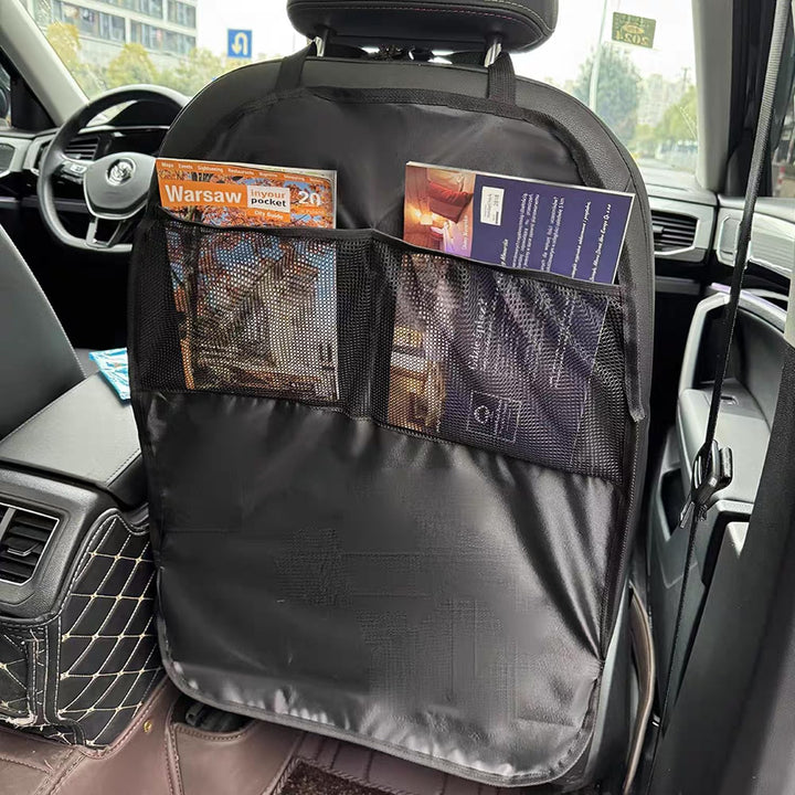 2PCS Car Seat Back Protectors with Adjustable Strap, Waterproof Seat Back Kick Pads for Car Truck SUV Van - Just Closeouts Canada Inc.