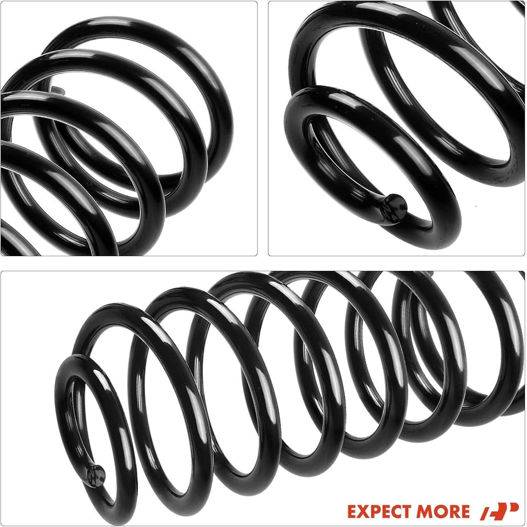 2Pcs Rear Suspension Coil Spring Set Compatible with Jeep Wrangler 2007-2017 3.6L 3.8L, Driver and Passenger Side, Replace 68004254AA - Just Closeouts Canada Inc.