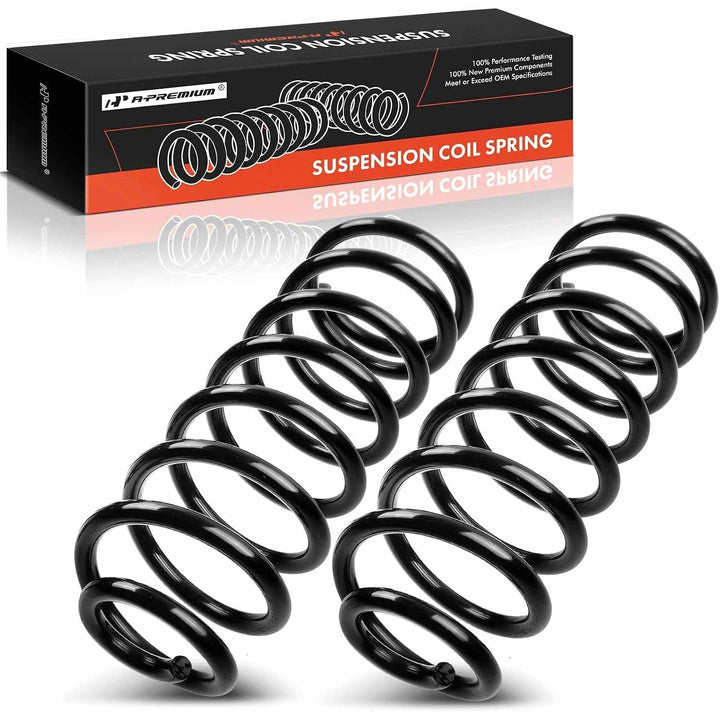2Pcs Rear Suspension Coil Spring Set Compatible with Jeep Wrangler 2007-2017 3.6L 3.8L, Driver and Passenger Side, Replace 68004254AA - Just Closeouts Canada Inc.