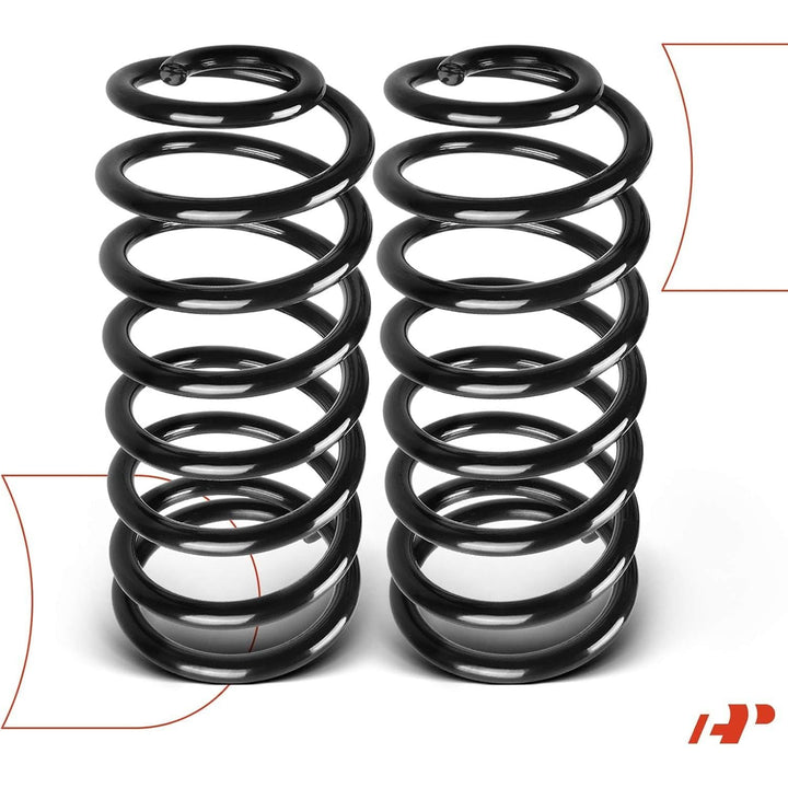 2Pcs Rear Suspension Coil Spring Set Compatible with Jeep Wrangler 2007-2017 3.6L 3.8L, Driver and Passenger Side, Replace 68004254AA - Just Closeouts Canada Inc.
