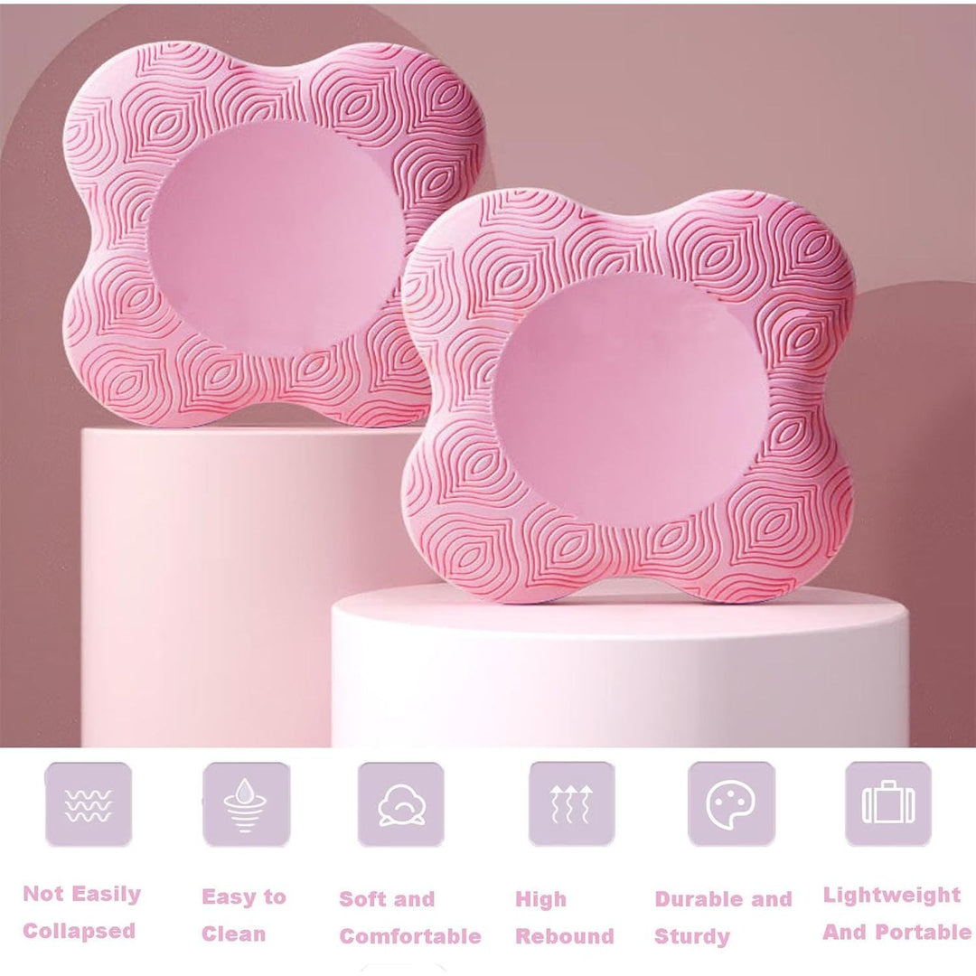 2PCS Yoga Knee Pads, Ultra Thick and Durable Kneeling Pad for Women/Men,Yoga Knee Pad Cushion for Fitness, Travel, Meditation, Kneeling, Balance, Floor, Pilates - Just Closeouts Canada Inc.