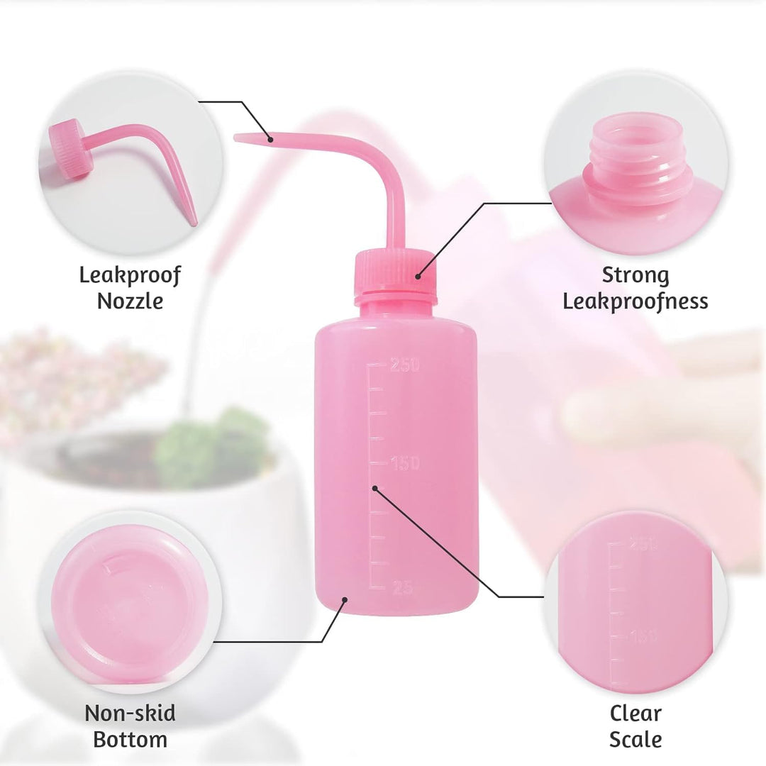 3 Narrow-Spout Squeeze Wash Bottles, 150/250/500 mL - Just Closeouts Canada Inc.