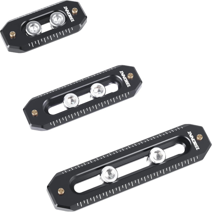 3 Packs Quick Release NATO Rail Set 45/65/85mm Long Lightweight NATO Rails with 1/4" Screws and Anti Drop Safety Pins for Camera Cage, Field Monitor Mount, NATO Clamp Top Handle Side Handle - Just Closeouts Canada Inc.X004S98EWV