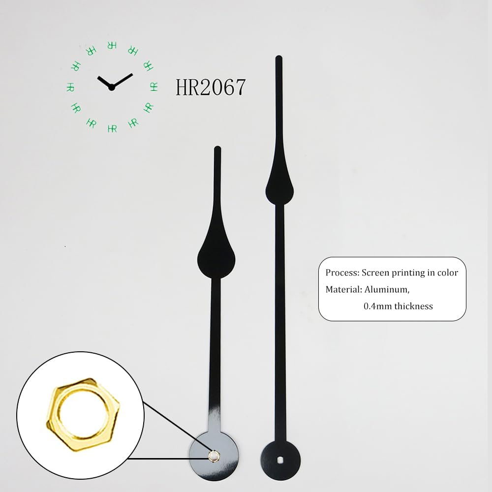 31mm Long-Shaft Quartz Clock Movement Kit with Black Hands - Just Closeouts Canada Inc.X004Q6MW51