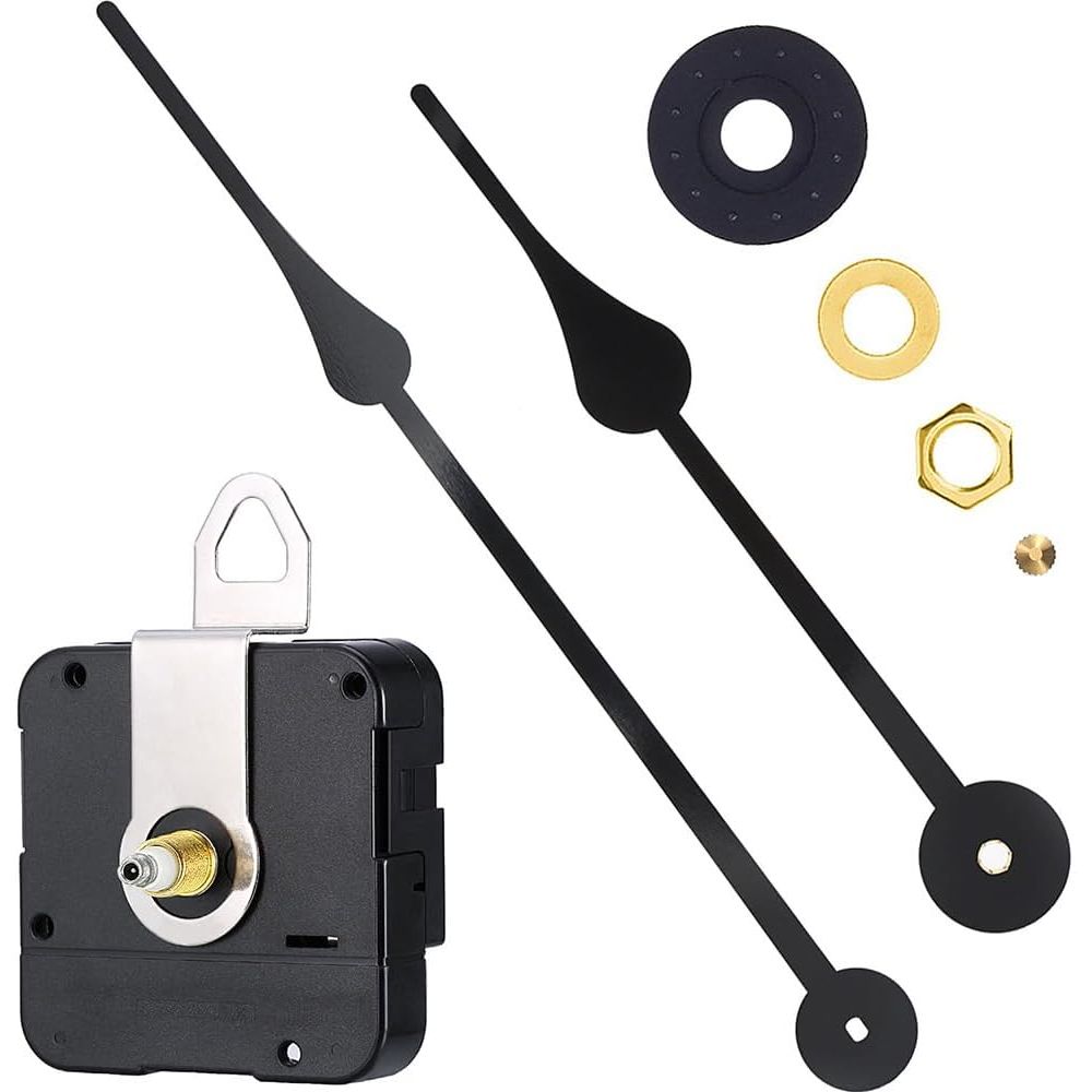 31mm Long-Shaft Quartz Clock Movement Kit with Black Hands - Just Closeouts Canada Inc.X004Q6MW51