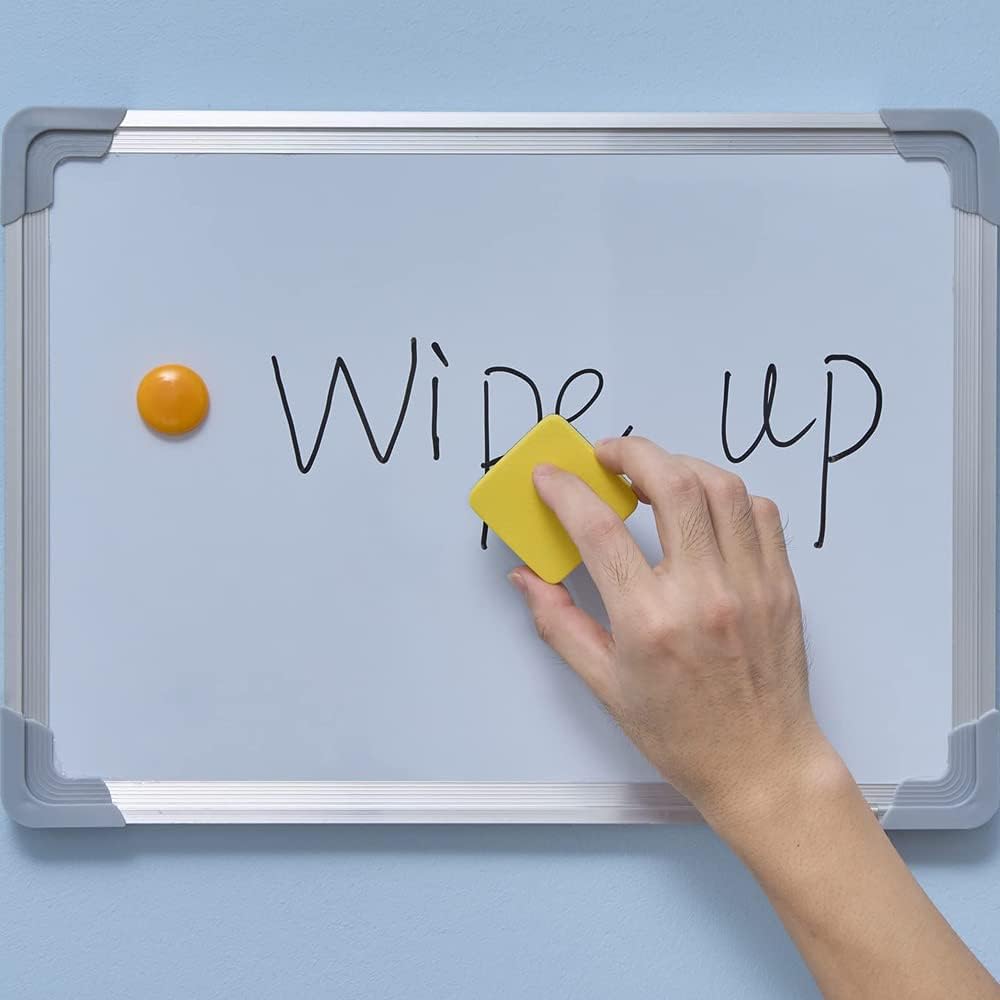 32 Pack 8 Color Magnetic Dry Eraser White Board Erase Chalkboard Bulk Mini Whiteboard Cleaner for Kids Students Teachers at Classroom Office Home Classroom School - Just Closeouts Canada Inc.