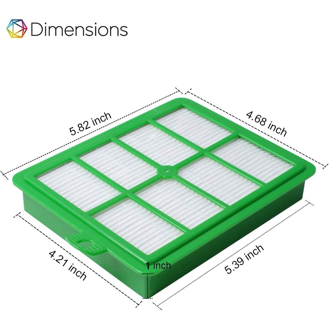4 Pack H12 HEPA Filters Compatible with Electrolux Harmony Oxygen Ultra Oxygen 3 Ultra Canister Vacuum Cleaners EL012B EL012W EL4335 EL4335A EL4042 EL4300 EL6985 EL6988 EL6989 EL7066 - Just Closeouts Canada Inc.