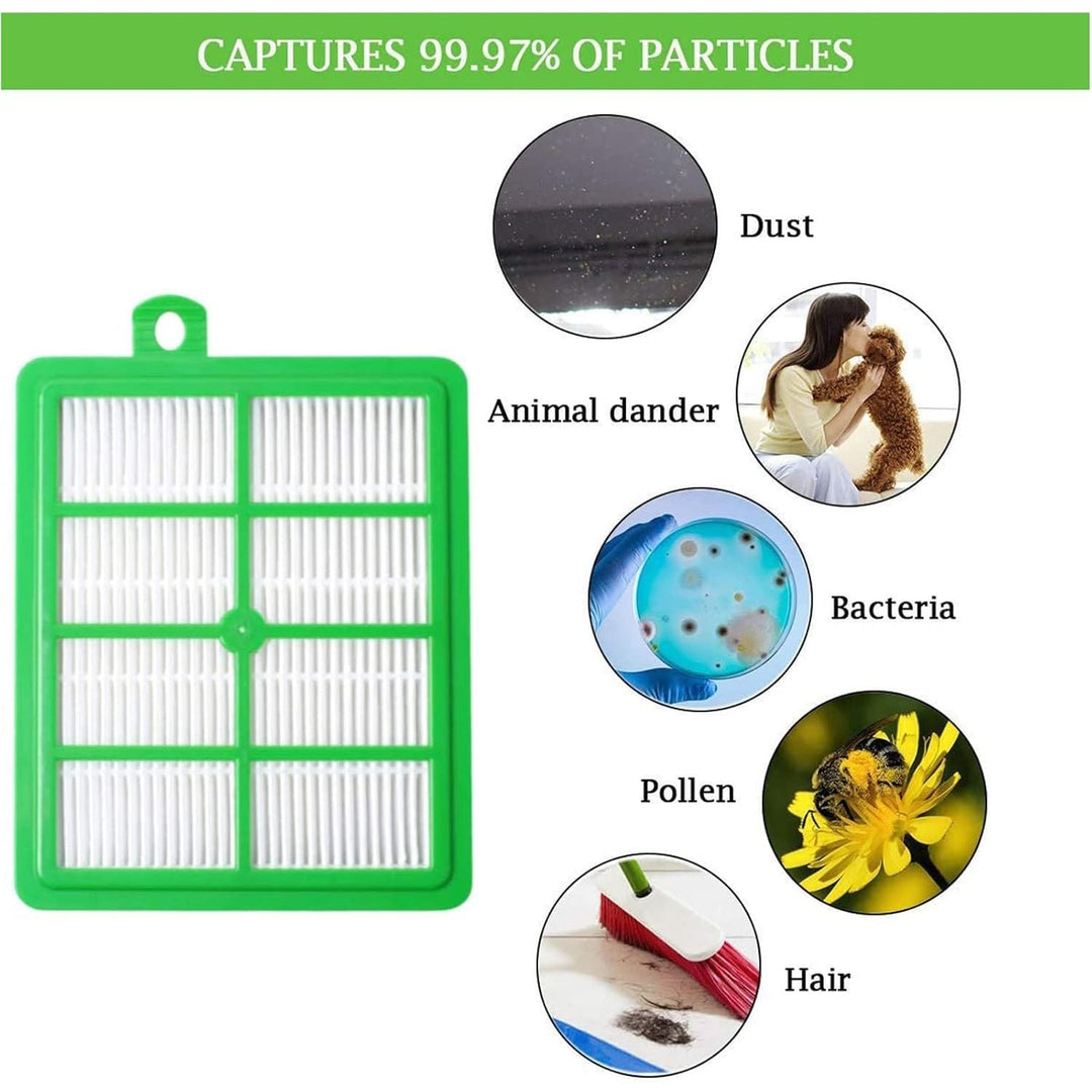 4 Pack H12 HEPA Filters Compatible with Electrolux Harmony Oxygen Ultra Oxygen 3 Ultra Canister Vacuum Cleaners EL012B EL012W EL4335 EL4335A EL4042 EL4300 EL6985 EL6988 EL6989 EL7066 - Just Closeouts Canada Inc.