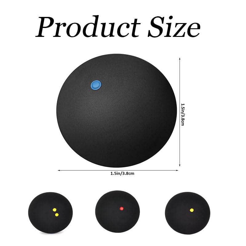 4-Pack Squash Balls, Mixed Dot Speeds - Just Closeouts Canada Inc.X004NE2CCJ