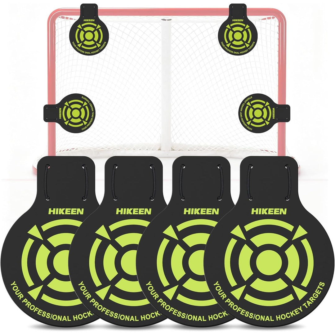 4 Pcs Professional Hockey Targets - Durable 5mm Thick PVC Goal Targets Can Withstand Powerful Shooting_Ideal Training Equipment for Hockey, Lacrosse, Soccer Accuracy Practice - Just Closeouts Canada Inc.X004TY675B