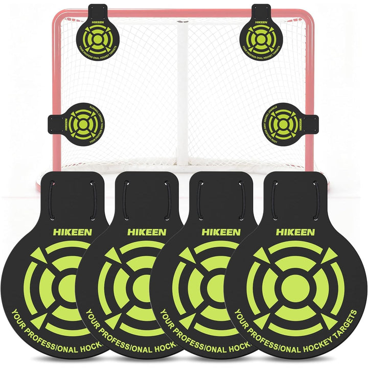 4 Pcs Professional Hockey Targets - Durable 5mm Thick PVC Goal Targets Can Withstand Powerful Shooting_Ideal Training Equipment for Hockey, Lacrosse, Soccer Accuracy Practice - Just Closeouts Canada Inc.X004TY675B