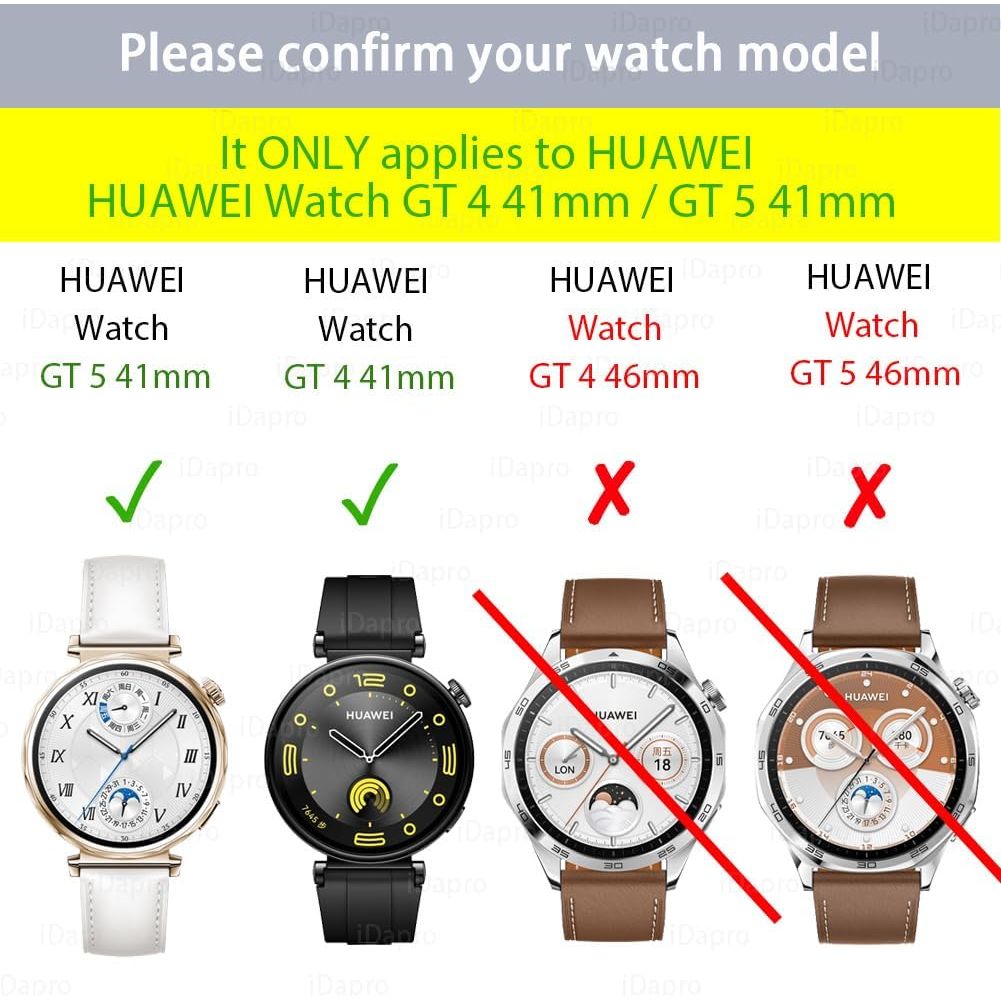 41 mm Watch Screen Protectors, 4-Pack for GT5/GT4 - Just Closeouts Canada Inc.