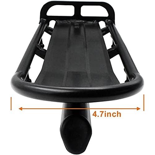 Bike Rear Rack Retractable Aluminum Alloy Bicycle Cargo Rack Mount Ebike Luggage Carrier Electric Bike Seat Post Rack